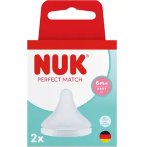 NUK Perfect Match - Tètines en silicone souple taille xl pas cher