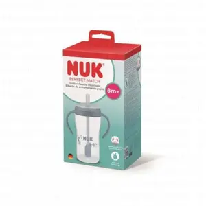 Nuk Tasse bébé Paille Perfect Match Bleu pas cher
