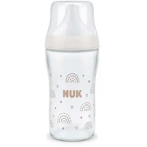 NUK Biberon Perfect Match Verre Arc-en-ciel pas cher
