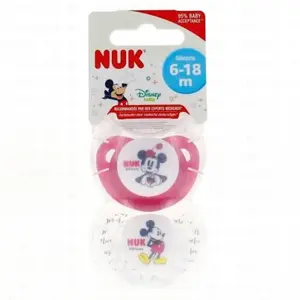 NUK Sucettes Disney physio 6 - 18 mois pas cher