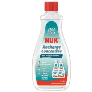 Comparateur de prix : Nuk Maison Recharge Liquide Nettoyant 500ml