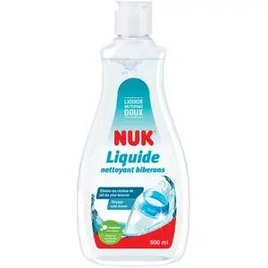 Nettoyant spécial biberons Nuk - Sans parfum - pH neutre - 500 ml pas cher