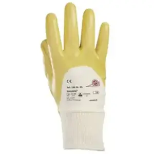 Honeywell Gant Sahara 100 taille 10 jaune tricot de coton avec nitrile EN 388 catégorie EPI IIVendu paramazon