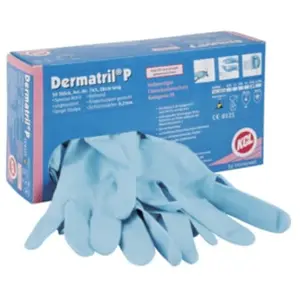 Gants de protection Dermatril 743 P,Taille 6, a 50 UnitésVendu parmanomano