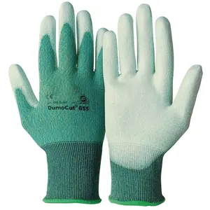 TORK Gant de protection contre les coupures DumoCut 655 Taille 9 vert-bleu / blanc polyamide-fibre de verre-tricot avec pol EN 388 10 PaarVendu parcontorion