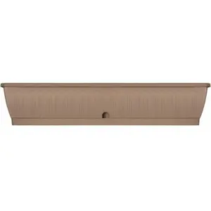 Comparateur de prix : Garden ID Terraflor   Jardinière 100 cm - Taupe