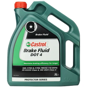 Liquide de frein Castrol Dot 4 Brake Fluid Vert 5 L 182626