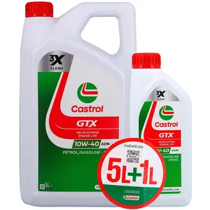 Comparateur de prix : Huile Moteur - CASTROL GTX - 10W-40 A3/B4 - 5L+1L - 057026