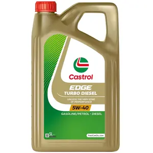 Comparateur de prix : Castrol Huile Moteur Edge Turbo Diesel 5W-40 5-litre, Gold