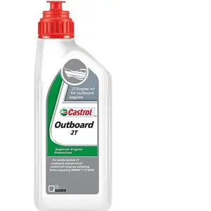 Huile Castrol Outboard 2T 1L (bidon)