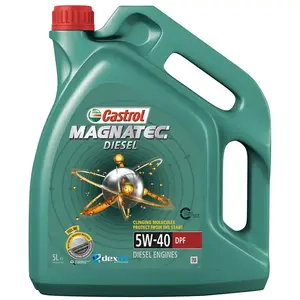Huile moteur Castrol Magnatec Diesel 5W40 DPF 5L 1502BA pas cher