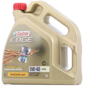 Huile moteur CASTROL Edge 0W40 A3/B4 4L pas cher