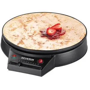 Comparateur de prix : Crepiere SEVERIN - CM2198 - Diametre 30cm - Thermostat réglable - 1000W