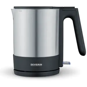 Comparateur de prix : Severin Bouilloires Wk 3409 Noir, Acier Inoxydable 1,7 L 2200 W