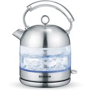 Comparateur de prix : Severin WK 3459 Bouilloire sans fil, sans BPA acier inoxydable