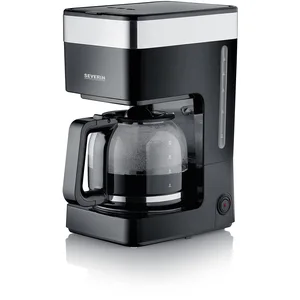 Comparateur de prix : Severin SEVERIN KA 9263 - Cafetière - 10 tasses - noir/inox brossé