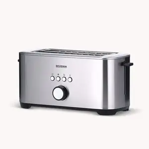 Severin AT 2512 grille-pain 7 4 part(s) 1400 W Argent pas cher
