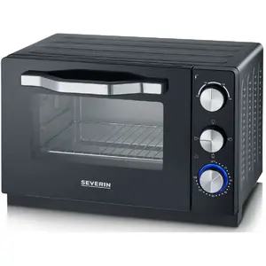 SEVERIN TO 2070 - Four électrique - 20 litres - 1.4 kWatt - noir/inox
