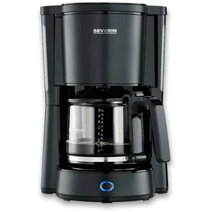 Comparateur de prix : Severin SEVERIN KA 9554 Type - Cafetière - 10 tasses - noir mat
