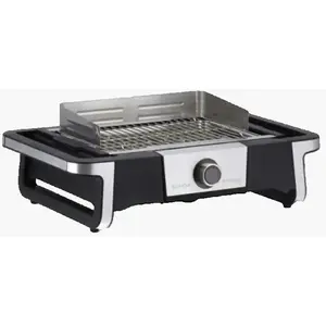 Severin - 8114 électrique Barbecue 2 zones de cuisson noir, argentVendu pardarty