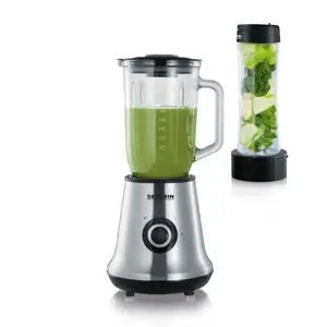 Comparateur de prix : SM3737 Blender classique avec extracteur de nutriments Mix+Go - Inox - Severin