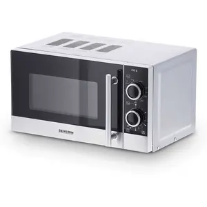 Severin MW 7874 - Four micro-ondes grill - 20 litres - 700 Watt - inox brossé pas cher