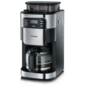 Comparateur de prix : Severin SEVERIN KA 4810 - Cafetière - 10 tasses - inox/noir