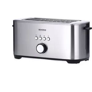 Grille pain - SEVERIN - AT 2621 - 1400 W - Fonction bagel - Inox pas cher