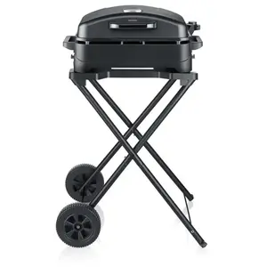Comparateur de prix : SEVERIN Electric Outdoor BBQ Grill avec support et hotte PG 8598