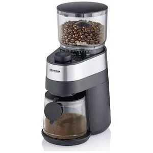 Severin KM 3880 Moulin à café noir acier inoxydable pas cher