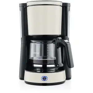 Comparateur de prix : Severin 9575 Cafetière beige, noir Nombre de tasse=10 verseuse en verre