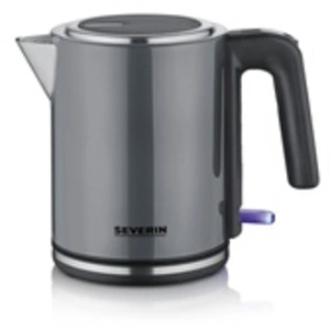 Severin 9574 Bouilloire voyant lumineux, sans BPA anthracite, noir Contenance: 1 l pas cher