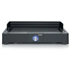 Comparateur de prix : Gril barbecue électrique de table Severin PG8567 2200 W Noir
