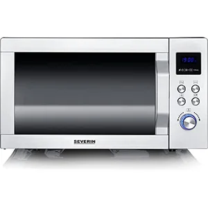 SEVERIN Micro-ondes 3 en 1 avec base en verre MW 7777 pas cher
