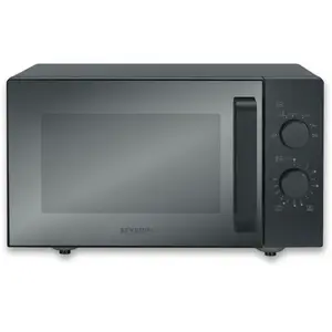 Severin 7782 Micro-ondes 900W 25l noir avec fond en verre pas cher