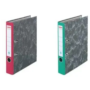 Comparateur de prix : herlitz - Classeur levier Recyclé, largeur de dos: 50 mm, dos rouge