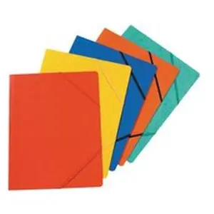 herlitz - Lot de 5 - Chemise à élastiques easyorga, A4, carton Colorsp... pas cher
