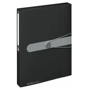 Comparateur de prix : herlitz Boîte de classement easy orga to go, A4, noir opaque