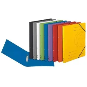Classeur à anneaux easyorga, a4, colorspan-carton orange herlitz 11255... pas cher