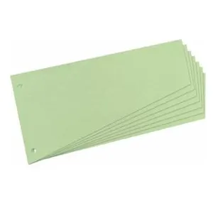 Comparateur de prix : herlitz Intercalaires, trapézoidal, A4, carte lustrée, vert