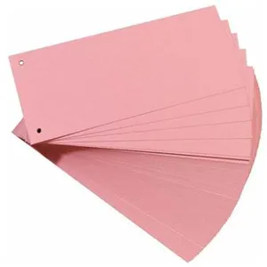 Comparateur de prix : herlitz Intercalaires, pour format A4, carte lustrée, rose