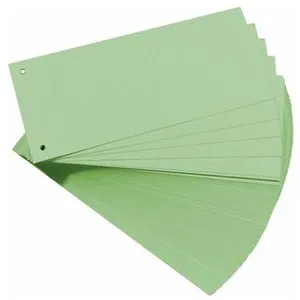 Comparateur de prix : herlitz Intercalaires, pour format A4, carte lustrée, vert