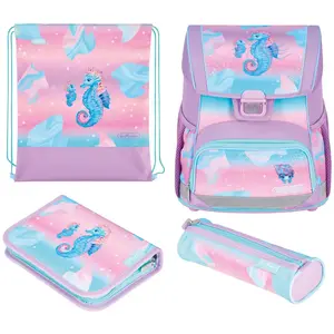 Comparateur de prix : Herlitz Loop Plus, Cartable Primaire Mixte Enfant, Lilas, Turquoise, R...
