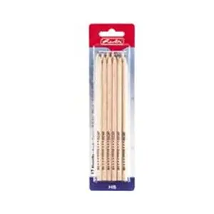 Herlitz Lot de 4 Crayons graphites naturel pas cher