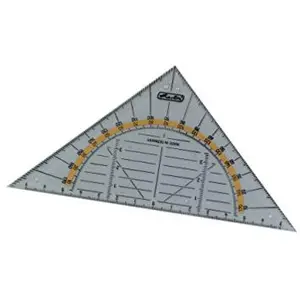 Comparateur de prix : herlitz - équerre de géométrie, en plastique, transparent, 16cm