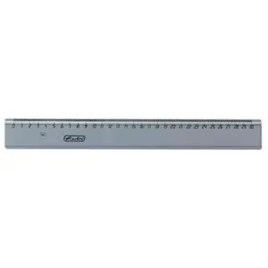 Herlitz règle plate transparent 8700106 pas cher
