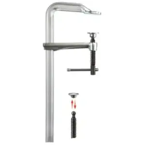 Comparateur de prix : Presse à vis tout acier serrage 500mm saillie 120mm Bessey ser - GZ50K