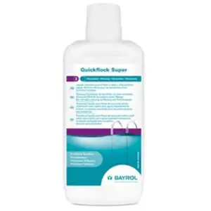 Comparateur de prix : Floculant liquide effet clarifiant Bayrol Quickflock Super - 1 l - 1 litre