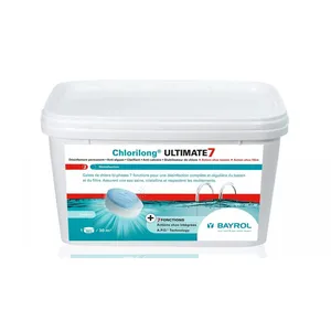 Comparateur de prix : Chlore galets Chlorilong Ultimate 7 Bayrol 4,8 kg