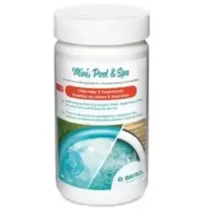 Comparateur de prix : Chlore 5 actions Mini Pool et Spa 1 kg - Bayrol